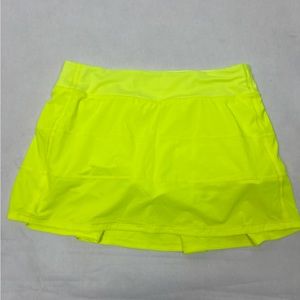 lululemon athletica Neon Yellow Skirt